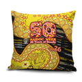 Richmond Tigers NAIDOC Week 2026 Pillow Cover Australian Aboriginal Dot Art Dreamtime Pattern Style