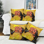 Richmond Tigers NAIDOC Week 2026 Pillow Cover Australian Aboriginal Dot Art Dreamtime Pattern Style