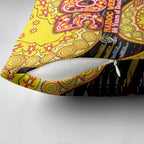 Richmond Tigers NAIDOC Week 2026 Pillow Cover Australian Aboriginal Dot Art Dreamtime Pattern Style