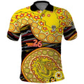 Richmond Tigers NAIDOC Week 2026 Polo Shirt Australian Aboriginal Dot Art Dreamtime Pattern Style