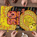 Richmond Tigers NAIDOC Week 2026 Puzzle Australian Aboriginal Dot Art Dreamtime Pattern Style