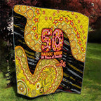 Richmond Tigers NAIDOC Week 2026 Quilt Australian Aboriginal Dot Art Dreamtime Pattern Style