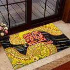 Richmond Tigers NAIDOC Week 2026 Rubber Doormat Australian Aboriginal Dot Art Dreamtime Pattern Style