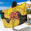 Richmond Tigers NAIDOC Week 2026 Sarong Australian Aboriginal Dot Art Dreamtime Pattern Style