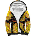 Richmond Tigers NAIDOC Week 2026 Sherpa Hoodie Australian Aboriginal Dot Art Dreamtime Pattern Style