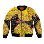 Richmond Tigers NAIDOC Week 2026 Sleeve Zip Bomber Jacket Australian Aboriginal Dot Art Dreamtime Pattern Style