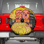 Richmond Tigers NAIDOC Week 2026 Spare Tire Cover Australian Aboriginal Dot Art Dreamtime Pattern Style