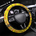Richmond Tigers NAIDOC Week 2026 Steering Wheel Cover Australian Aboriginal Dot Art Dreamtime Pattern Style