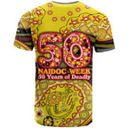 Richmond Tigers NAIDOC Week 2026 T Shirt Australian Aboriginal Dot Art Dreamtime Pattern Style