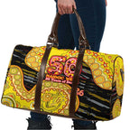 Richmond Tigers NAIDOC Week 2026 Travel Bag Australian Aboriginal Dot Art Dreamtime Pattern Style