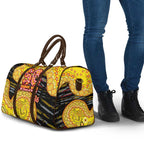 Richmond Tigers NAIDOC Week 2026 Travel Bag Australian Aboriginal Dot Art Dreamtime Pattern Style