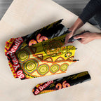 Richmond Tigers NAIDOC Week 2026 Umbrella Australian Aboriginal Dot Art Dreamtime Pattern Style