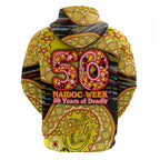 Richmond Tigers NAIDOC Week 2026 Zip Hoodie Australian Aboriginal Dot Art Dreamtime Pattern Style