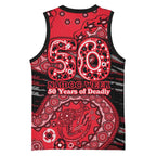 St Kilda Saints NAIDOC Week 2026 Basketball Jersey Australian Aboriginal Dot Art Dreamtime Pattern Style