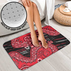 St Kilda Saints NAIDOC Week 2026 Bathroom Set Australian Aboriginal Dot Art Dreamtime Pattern Style