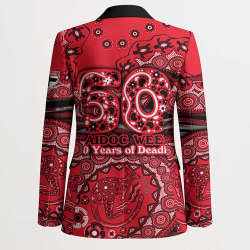 St Kilda Saints NAIDOC Week 2026 Blazer Australian Aboriginal Dot Art Dreamtime Pattern Style