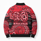 St Kilda Saints NAIDOC Week 2026 Bomber Puffer Jacket Australian Aboriginal Dot Art Dreamtime Pattern Style