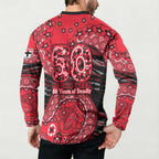 St Kilda Saints NAIDOC Week 2026 Button Sweatshirt Australian Aboriginal Dot Art Dreamtime Pattern Style