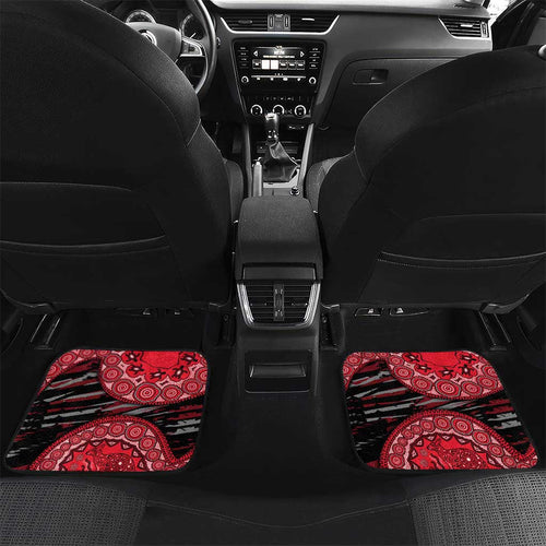 St Kilda Saints NAIDOC Week 2026 Car Mats Australian Aboriginal Dot Art Dreamtime Pattern Style