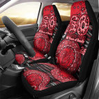 St Kilda Saints NAIDOC Week 2026 Car Seat Cover Australian Aboriginal Dot Art Dreamtime Pattern Style