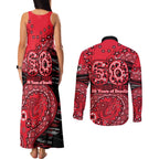 St Kilda Saints NAIDOC Week 2026 Couples Matching Tank Maxi Dress and Long Sleeve Button Shirt Australian Aboriginal Dot Art Dreamtime Pattern Style