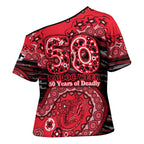 St Kilda Saints NAIDOC Week 2026 Cross Shoulder Shirt Australian Aboriginal Dot Art Dreamtime Pattern Style