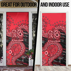 St Kilda Saints NAIDOC Week 2026 Door Cover Australian Aboriginal Dot Art Dreamtime Pattern Style