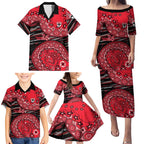 St Kilda Saints NAIDOC Week 2026 Family Matching Puletasi and Hawaiian Shirt Australian Aboriginal Dot Art Dreamtime Pattern Style