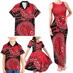St Kilda Saints NAIDOC Week 2026 Family Matching Tank Maxi Dress and Hawaiian Shirt Australian Aboriginal Dot Art Dreamtime Pattern Style