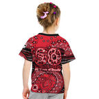 St Kilda Saints NAIDOC Week 2026 Kid T Shirt Australian Aboriginal Dot Art Dreamtime Pattern Style