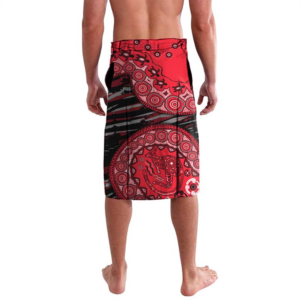 St Kilda Saints NAIDOC Week 2026 Lavalava Australian Aboriginal Dot Art Dreamtime Pattern Style
