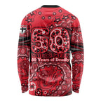 St Kilda Saints NAIDOC Week 2026 Long Sleeve Shirt Australian Aboriginal Dot Art Dreamtime Pattern Style