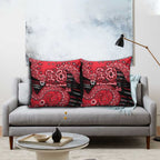 St Kilda Saints NAIDOC Week 2026 Pillow Cover Australian Aboriginal Dot Art Dreamtime Pattern Style