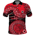 St Kilda Saints NAIDOC Week 2026 Polo Shirt Australian Aboriginal Dot Art Dreamtime Pattern Style