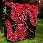 St Kilda Saints NAIDOC Week 2026 Quilt Australian Aboriginal Dot Art Dreamtime Pattern Style