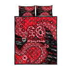 St Kilda Saints NAIDOC Week 2026 Quilt Bed Set Australian Aboriginal Dot Art Dreamtime Pattern Style