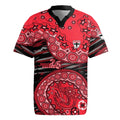 St Kilda Saints NAIDOC Week 2026 Rugby Jersey Australian Aboriginal Dot Art Dreamtime Pattern Style