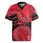 St Kilda Saints NAIDOC Week 2026 Rugby Jersey Australian Aboriginal Dot Art Dreamtime Pattern Style