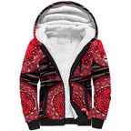 St Kilda Saints NAIDOC Week 2026 Sherpa Hoodie Australian Aboriginal Dot Art Dreamtime Pattern Style