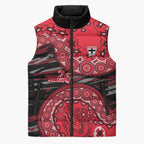 St Kilda Saints NAIDOC Week 2026 Sleeveless Puffer Jacket Australian Aboriginal Dot Art Dreamtime Pattern Style