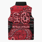St Kilda Saints NAIDOC Week 2026 Sleeveless Puffer Jacket Australian Aboriginal Dot Art Dreamtime Pattern Style