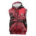 St Kilda Saints NAIDOC Week 2026 Sleeveless Zip Hoodie Australian Aboriginal Dot Art Dreamtime Pattern Style