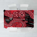 St Kilda Saints NAIDOC Week 2026 Tablecloth Australian Aboriginal Dot Art Dreamtime Pattern Style