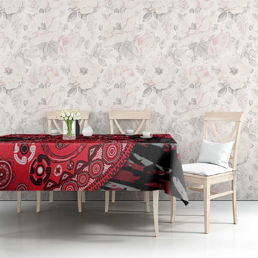 St Kilda Saints NAIDOC Week 2026 Tablecloth Australian Aboriginal Dot Art Dreamtime Pattern Style