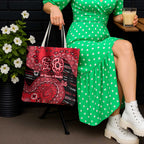 St Kilda Saints NAIDOC Week 2026 Tote Bag Australian Aboriginal Dot Art Dreamtime Pattern Style
