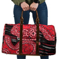 St Kilda Saints NAIDOC Week 2026 Travel Bag Australian Aboriginal Dot Art Dreamtime Pattern Style