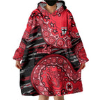 St Kilda Saints NAIDOC Week 2026 Wearable Blanket Hoodie Australian Aboriginal Dot Art Dreamtime Pattern Style