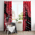 St Kilda Saints NAIDOC Week 2026 Window Curtain Australian Aboriginal Dot Art Dreamtime Pattern Style