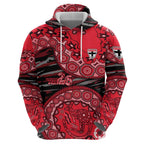 St Kilda Saints NAIDOC Week 2026 Zip Hoodie Australian Aboriginal Dot Art Dreamtime Pattern Style