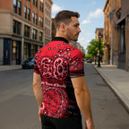 St Kilda Saints NAIDOC Week 2026 Zipper Polo Shirt Australian Aboriginal Dot Art Dreamtime Pattern Style